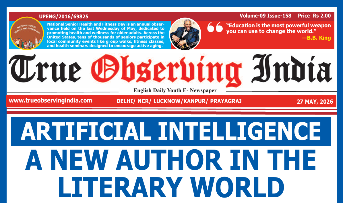 Artificial Intelligence – A New Author in the Literary World